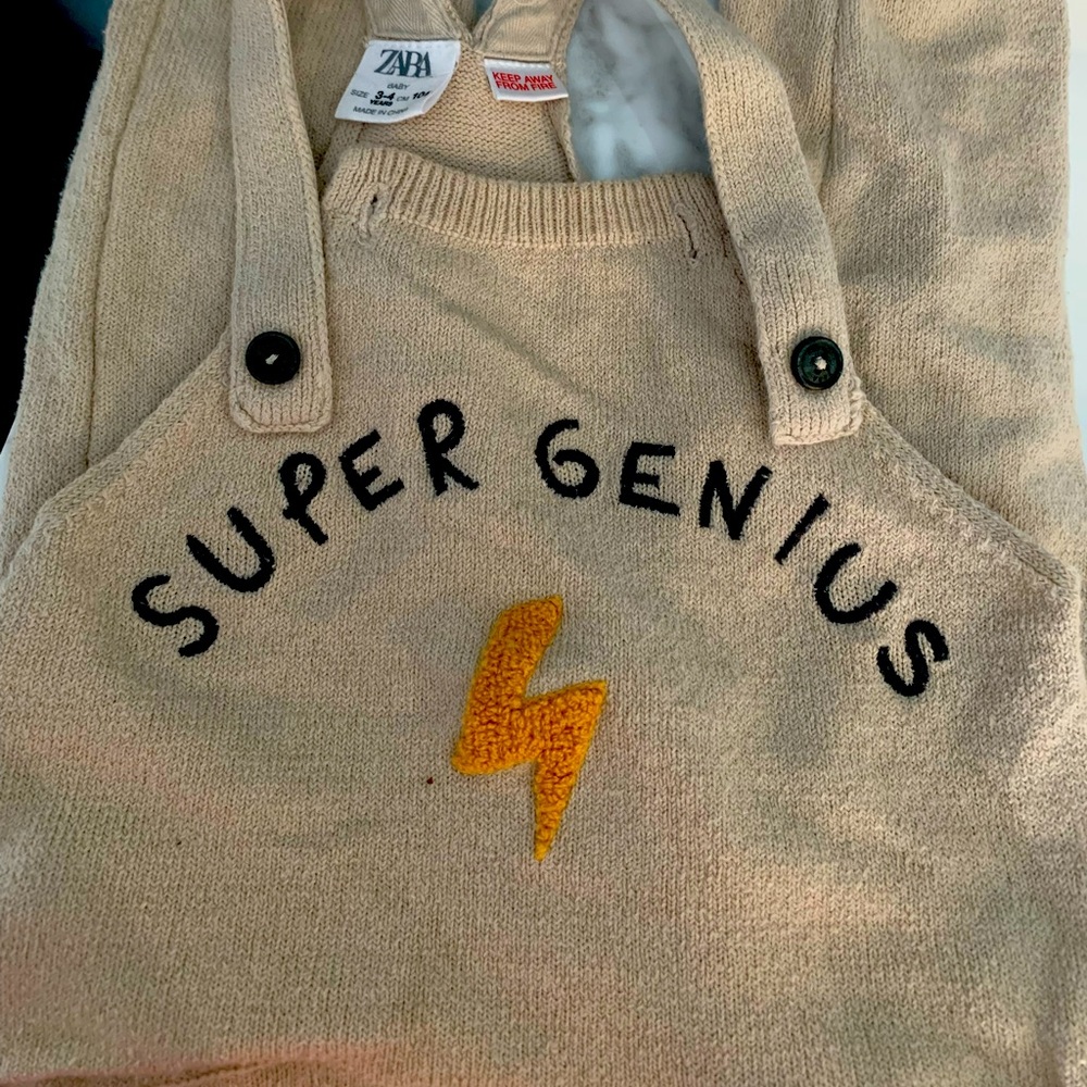 Boys Zara jumper 3-4 years old